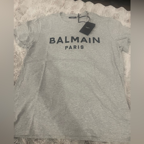 Balmain Men's Classic Logo T-Shirt Sz XL - Picture 3 of 7